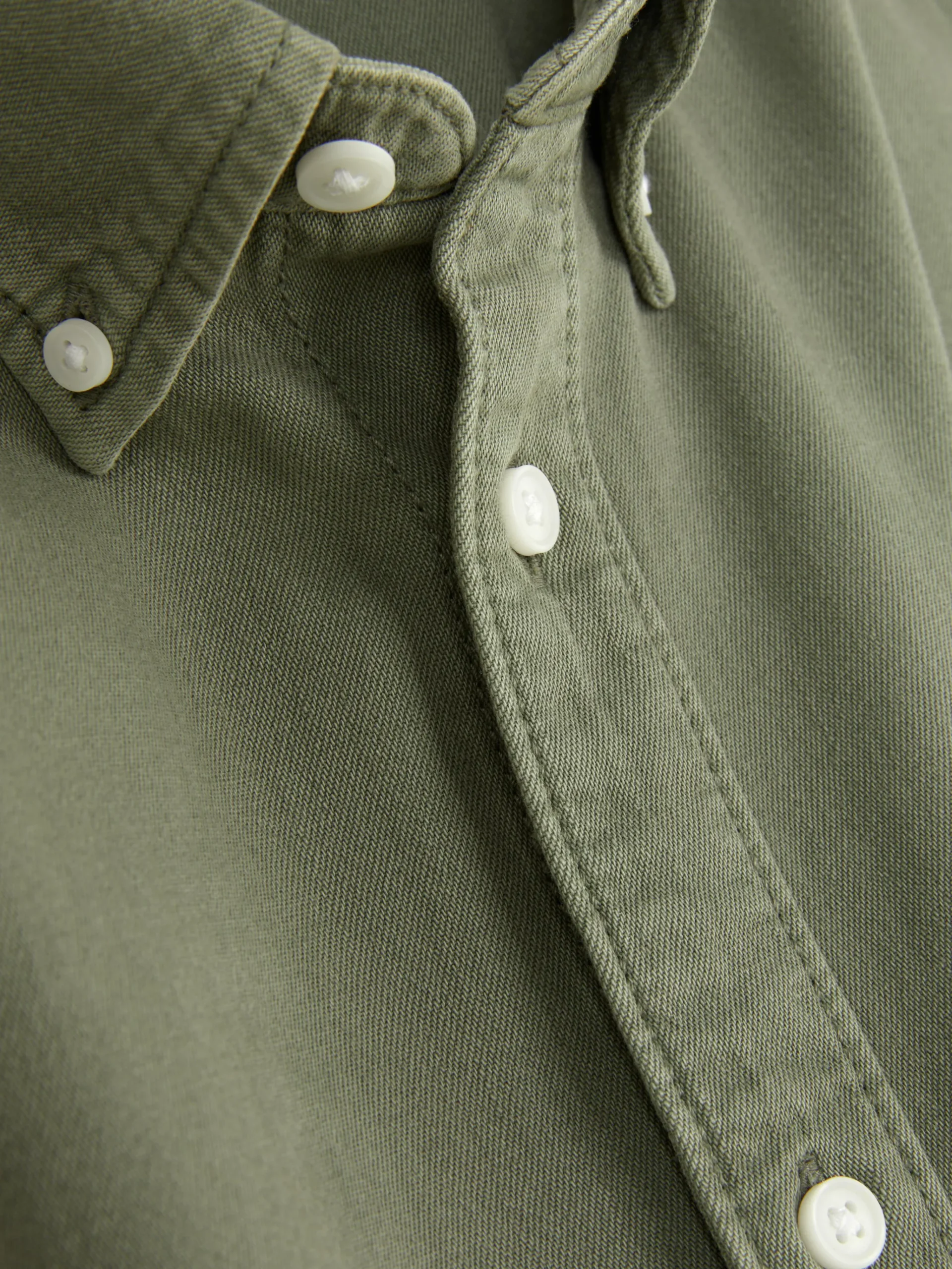 Long Sleeve Cotton Twill Shirt|Primark Clearance