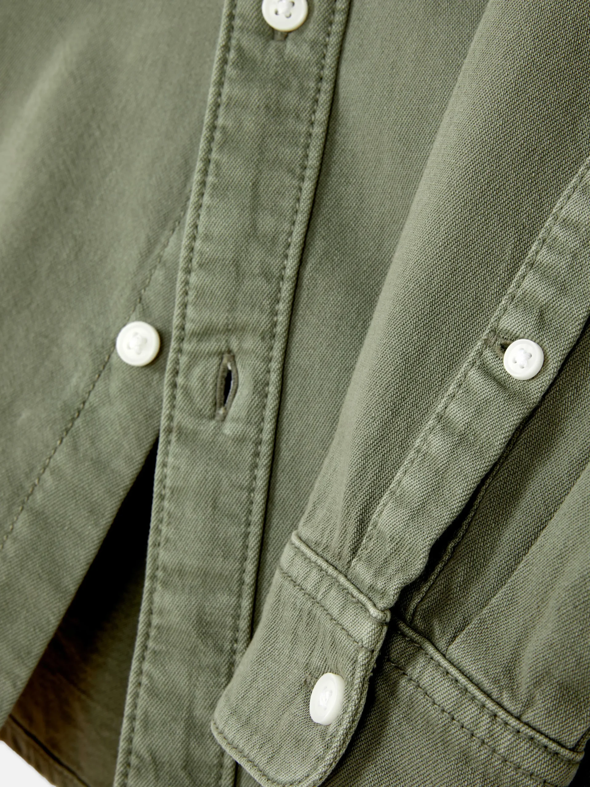 Long Sleeve Cotton Twill Shirt|Primark Clearance