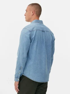 Long Sleeve Cotton Twill Shirt|Primark Clearance