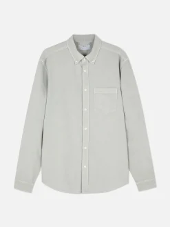 Long Sleeve Cotton Twill Shirt|Primark Discount