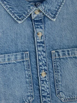 Long Sleeve Denim Shirt|Primark