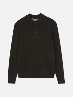 Long Sleeve Polo Jumper|Primark