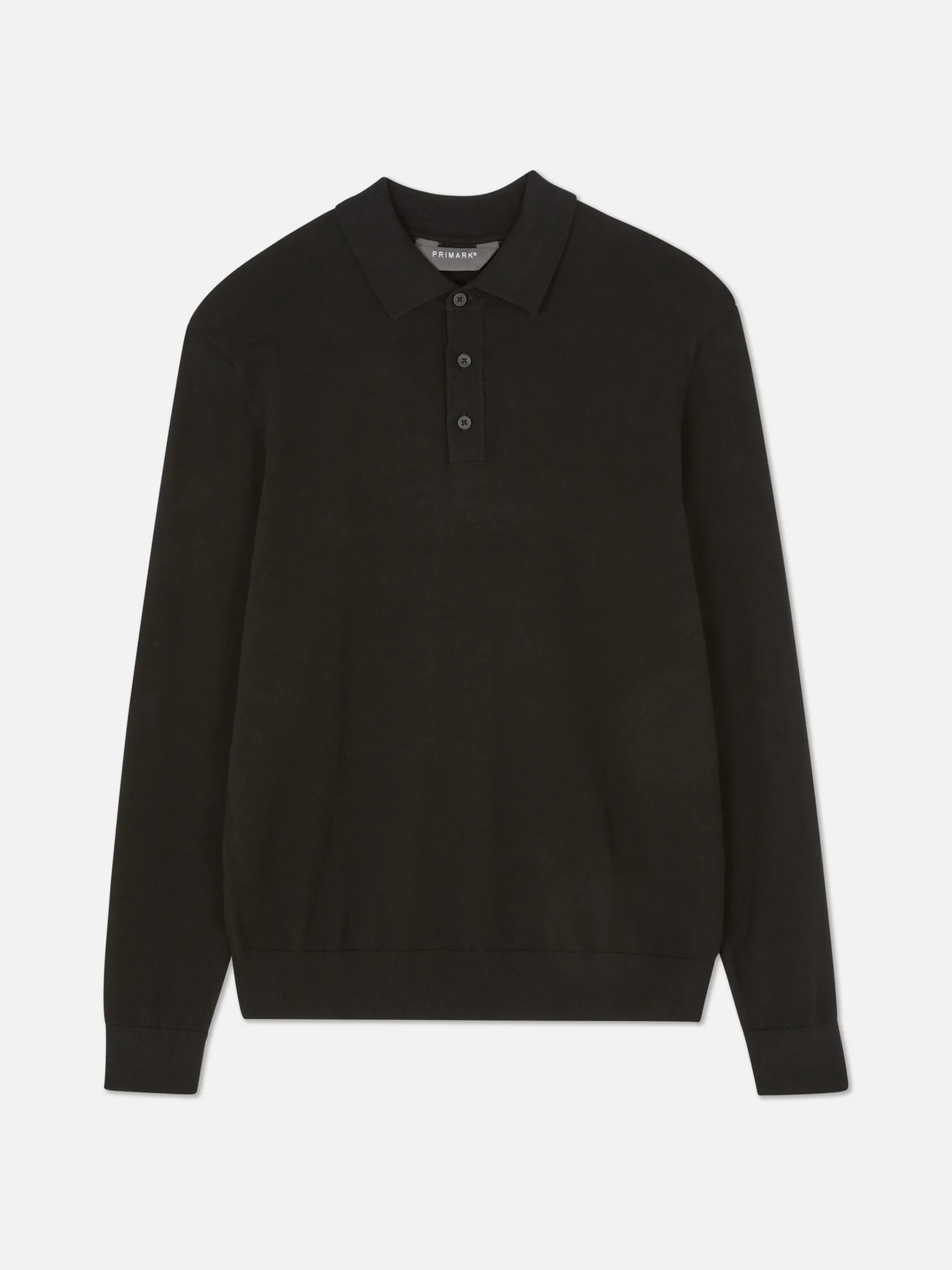 Long Sleeve Polo Jumper|Primark