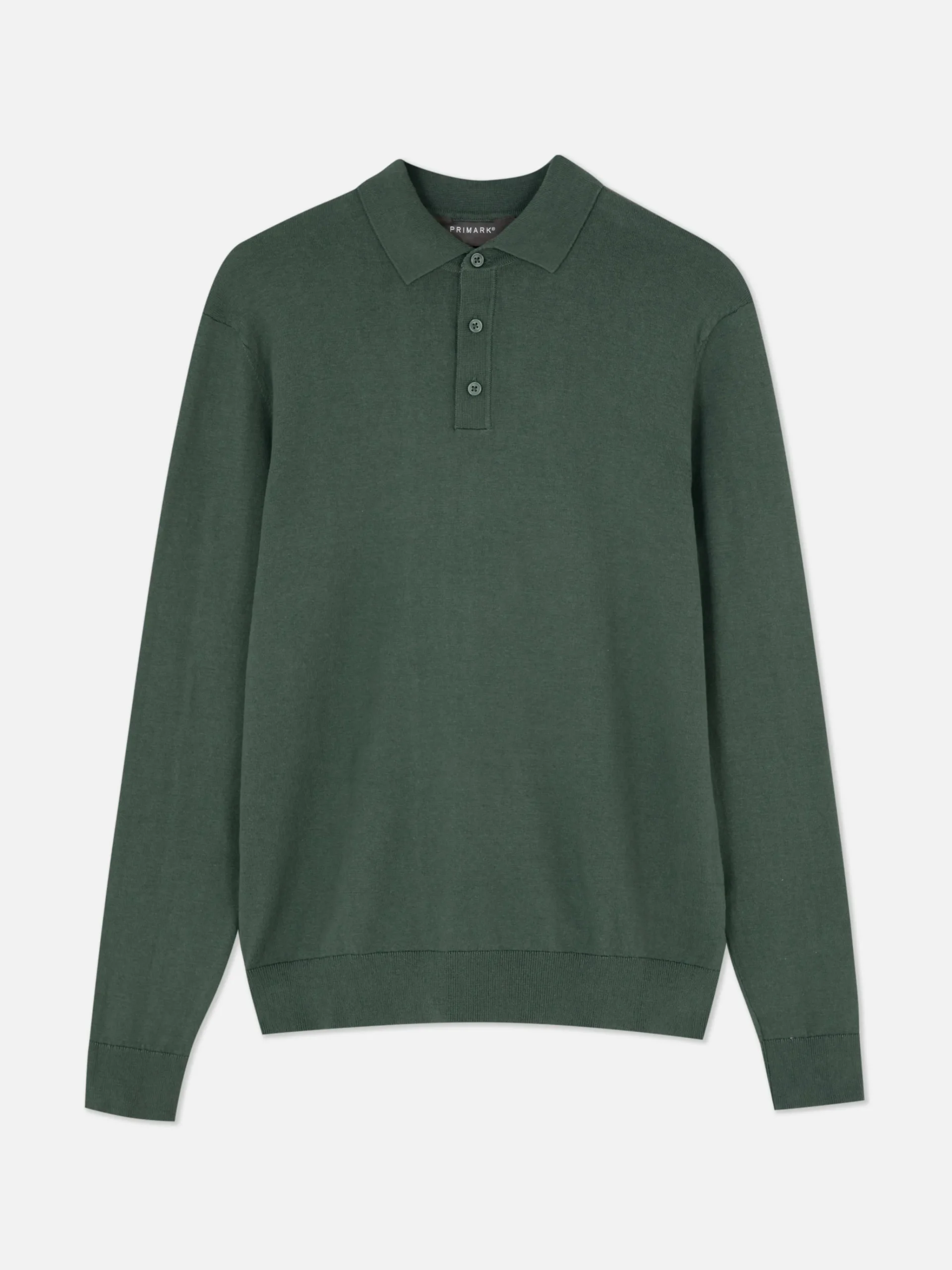 Long Sleeve Polo Jumper|Primark