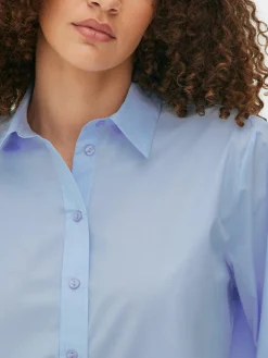 Long Sleeve Poplin Shirt|Primark Outlet