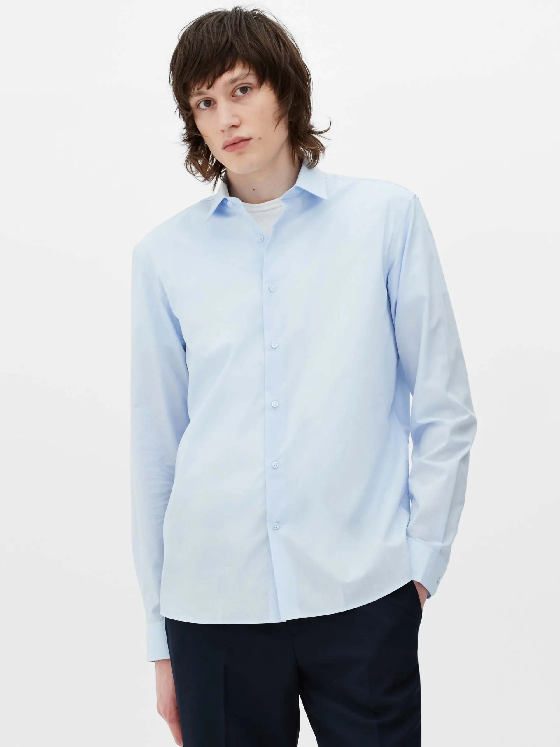 Long Sleeve Regular Fit Shirt|Primark Discount