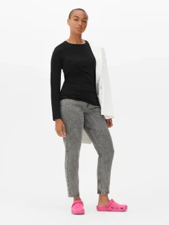 Long Sleeve Stretch Top|Primark Best