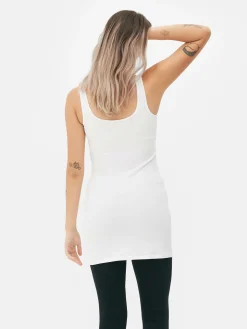 Longline Stretch Tank|Primark Outlet