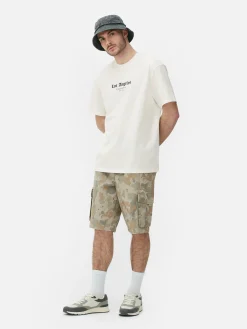 Los Angeles Statue Print T-Shirt|Primark Sale