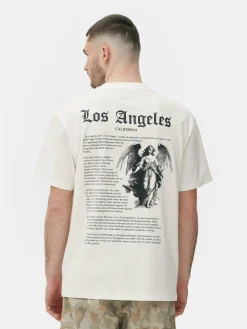 Los Angeles Statue Print T-Shirt|Primark Sale