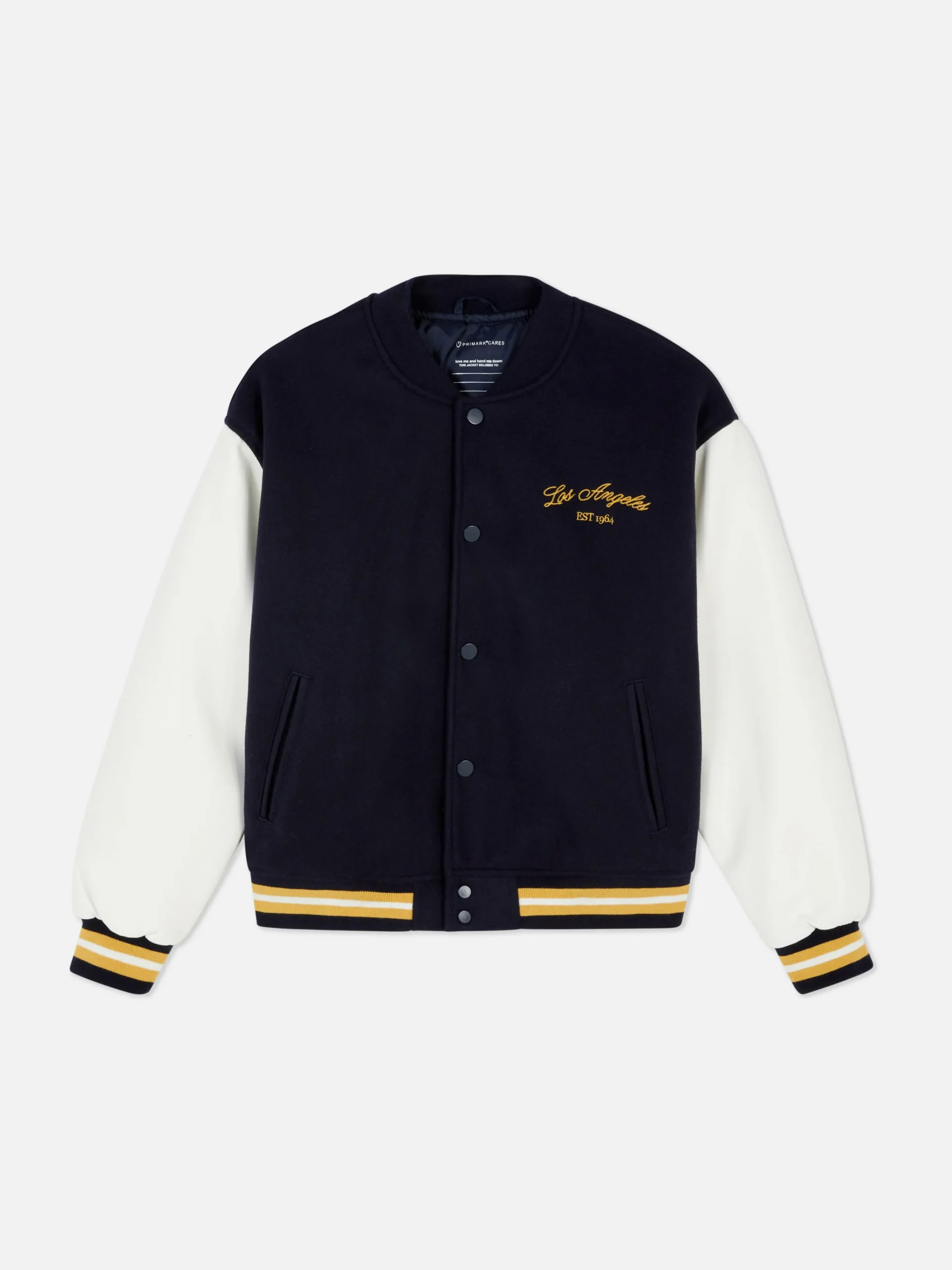 Los Angeles Varsity Jacket|Primark Online
