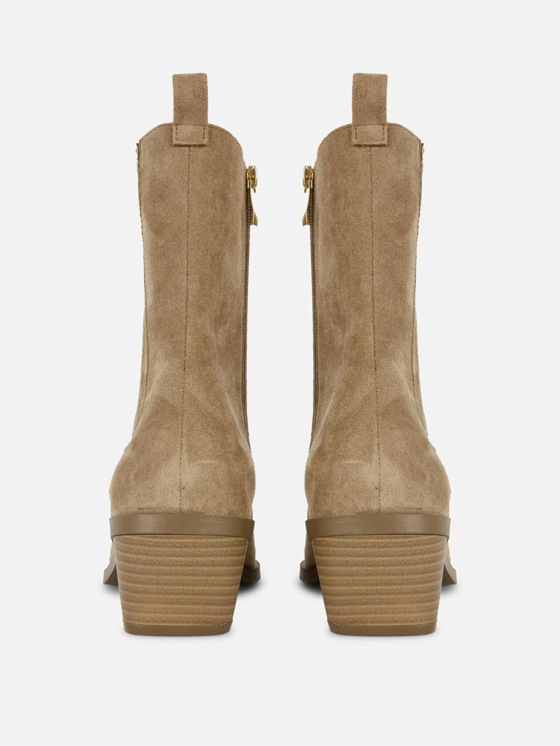 Low Heel Western Ankle Boots|Primark Online