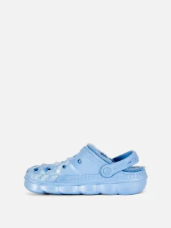 Marble Faux Fur Lined Clogs|Primark Outlet