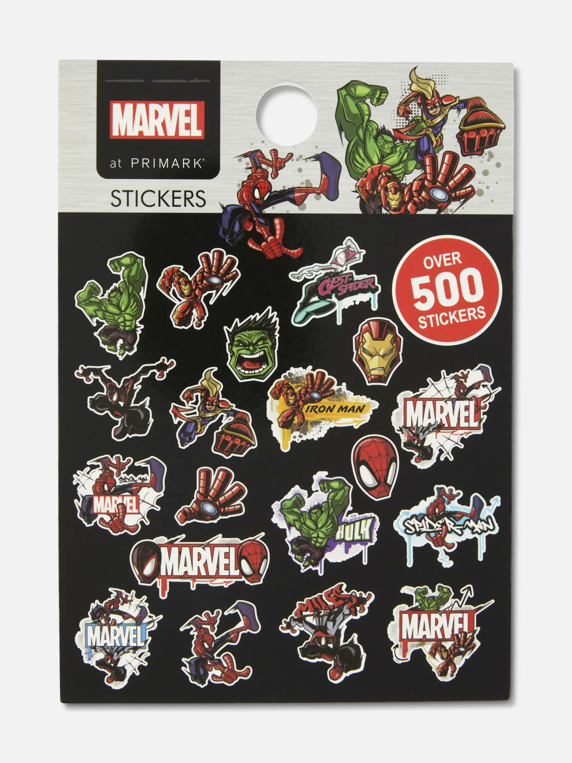 Marvel Avengers 500 Sticker Set|Primark Discount