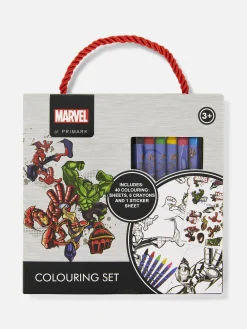 Marvel Avengers Carry Along Coloring Set|Primark Hot