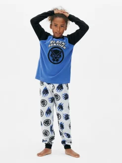 MARVEL Black Panther Fleece Pajamas|Primark Discount
