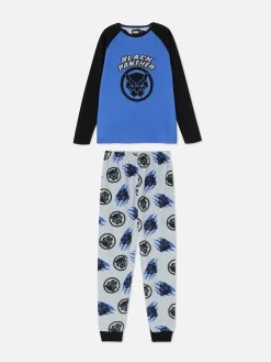 MARVEL Black Panther Fleece Pajamas|Primark Discount