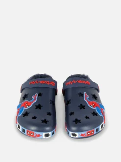 MARVEL Spider-Man Faux Fur Clogs|Primark Discount