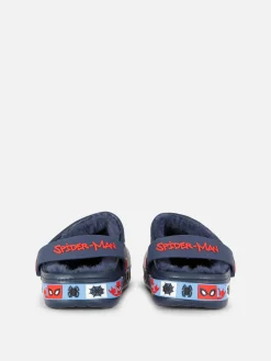 MARVEL Spider-Man Faux Fur Clogs|Primark Discount