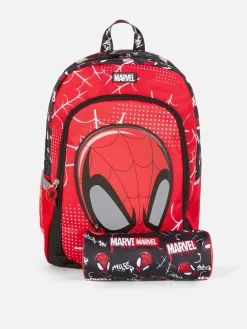Marvel Spider-Man School Backpack And Pencil Case Set|Primark Hot
