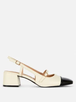 Mary Jane Slingback Block Heels|Primark Hot