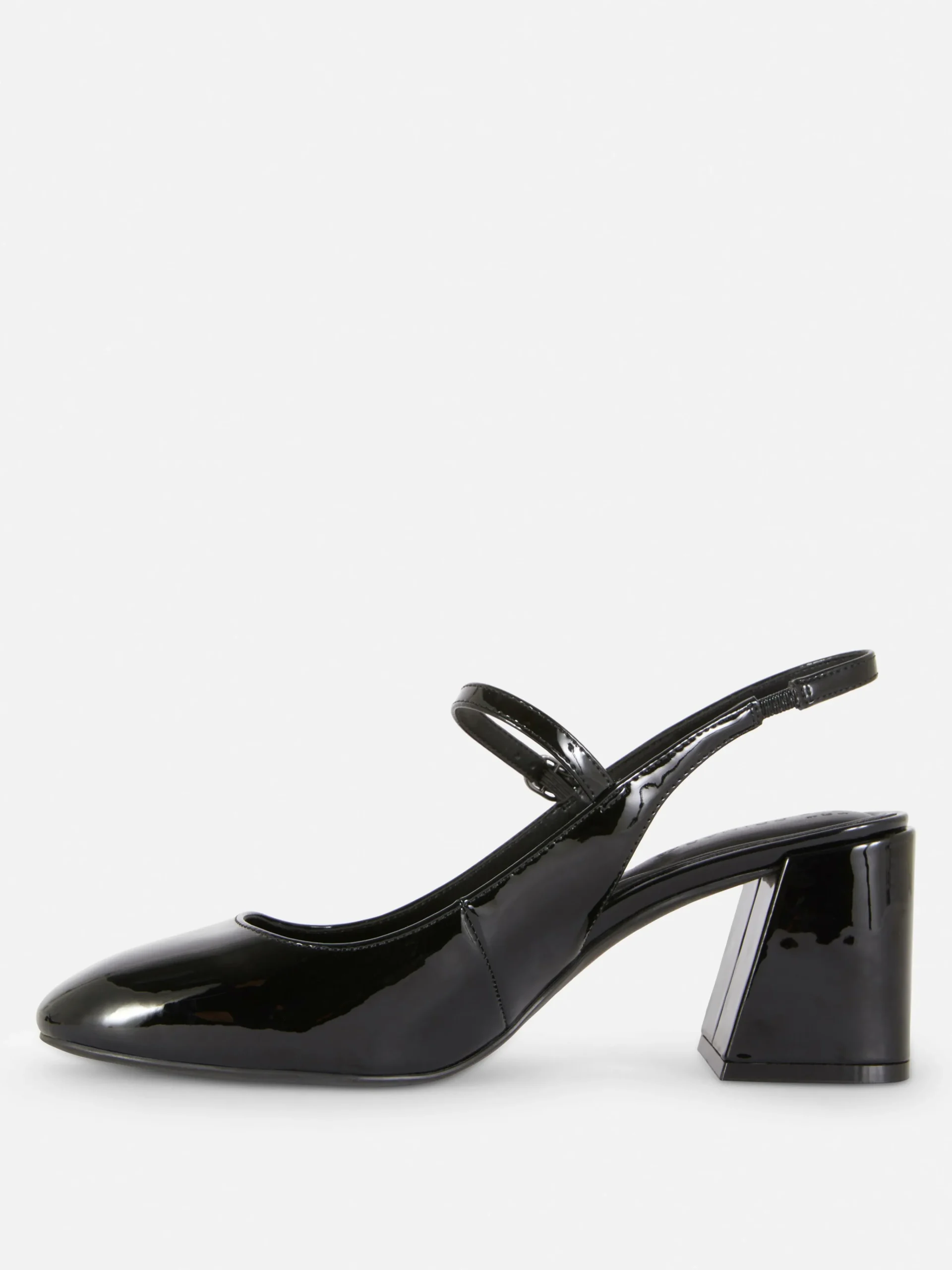 Mary Jane Slingback Court Heels|Primark Clearance