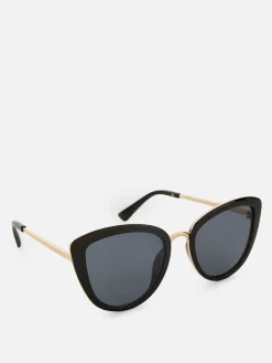 Metal Trim Cat Eye Sunglasses|Primark Clearance