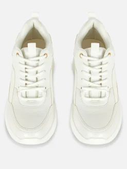 Metal Trim Wedge Sneakers|Primark Outlet