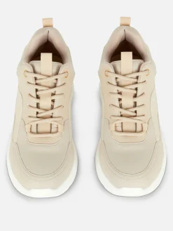 Metal Trim Wedge Sneakers|Primark Discount