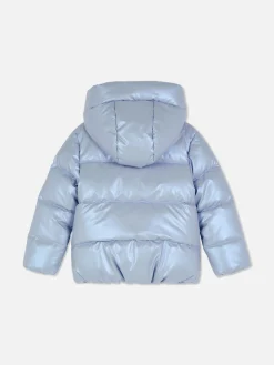 Metallic Puffer Jacket|Primark Sale