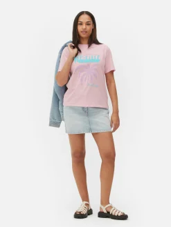 Miami Print T-Shirt|Primark Hot