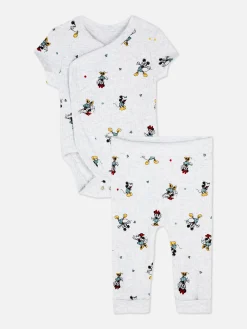 Mickey And Minnie Mouse Bodysuit And Leggings Set|Primark Best