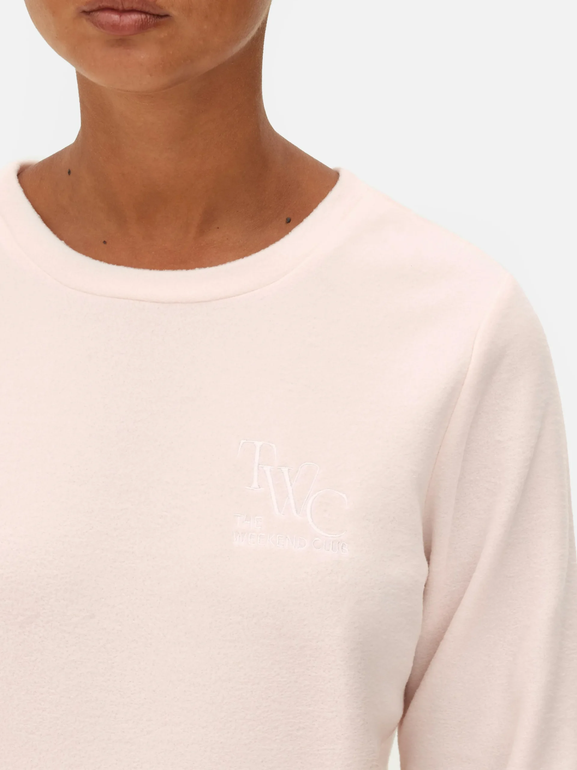 Microfleece Long Sleeve Pajamas|Primark New