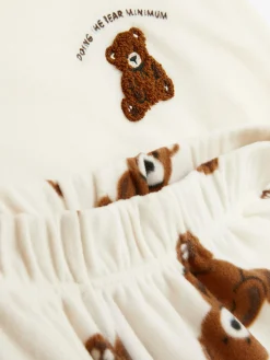 Microfleece Long Sleeve Pajamas|Primark Clearance