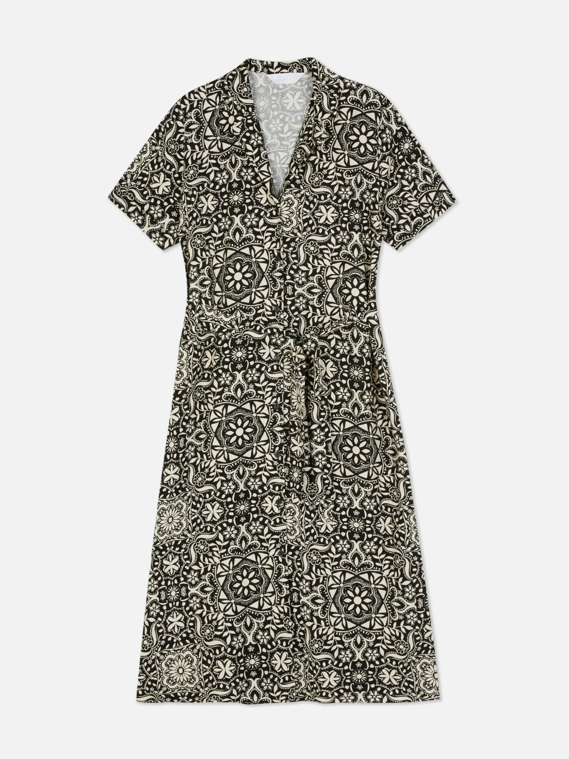 Midi Shirt Dress|Primark