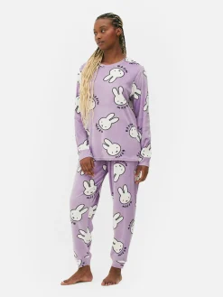 Miffy Long Sleeve Fleece Pajamas|Primark