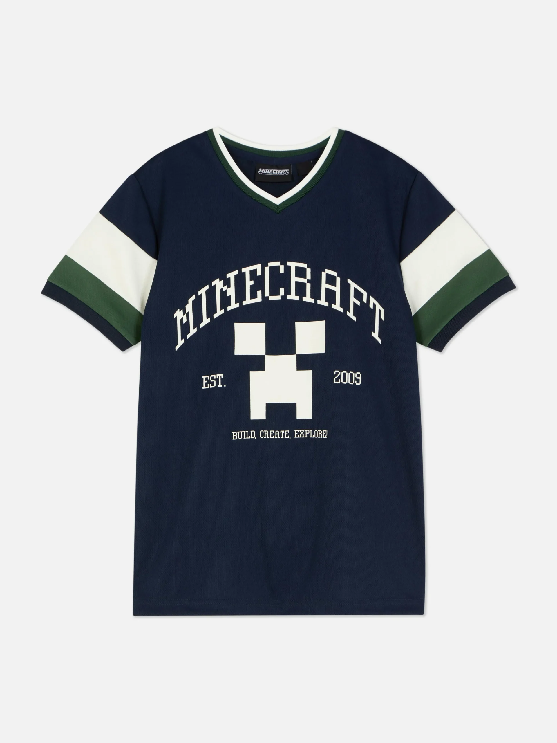 Minecraft Graphic Short Sleeve Jersey|Primark Sale
