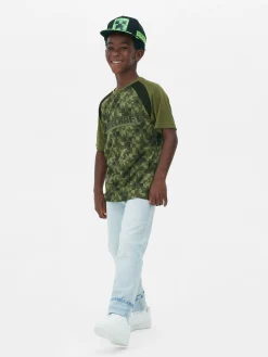 Minecraft Pixel Logo T-Shirt|Primark Discount