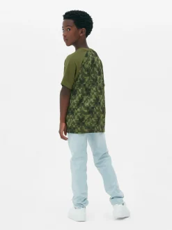 Minecraft Pixel Logo T-Shirt|Primark Discount