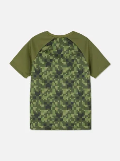 Minecraft Pixel Logo T-Shirt|Primark Discount