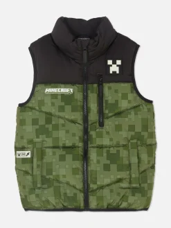 Minecraft Zip-Up Puffer Vest|Primark Hot