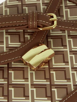 Monogram Graphic Saddle Bag|Primark Outlet
