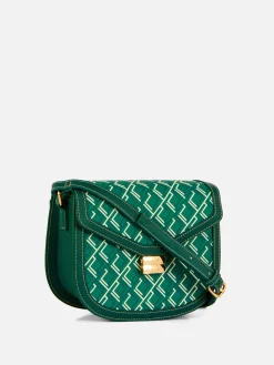Monogram Graphic Saddle Bag|Primark New