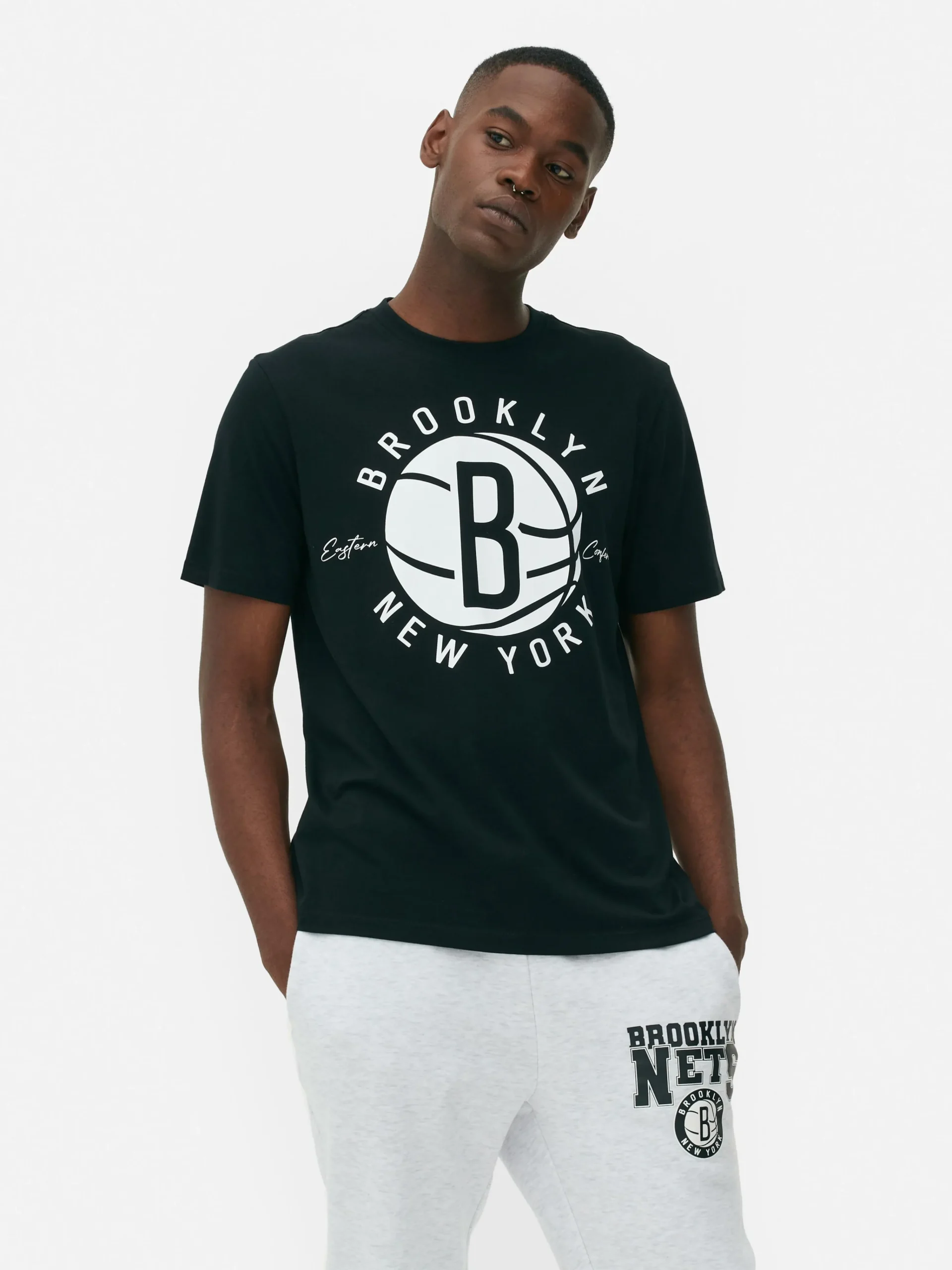NBA Brooklyn Nets T-Shirt|Primark Outlet
