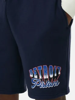 NBA Detroit Pistons Graphic Shorts|Primark Best