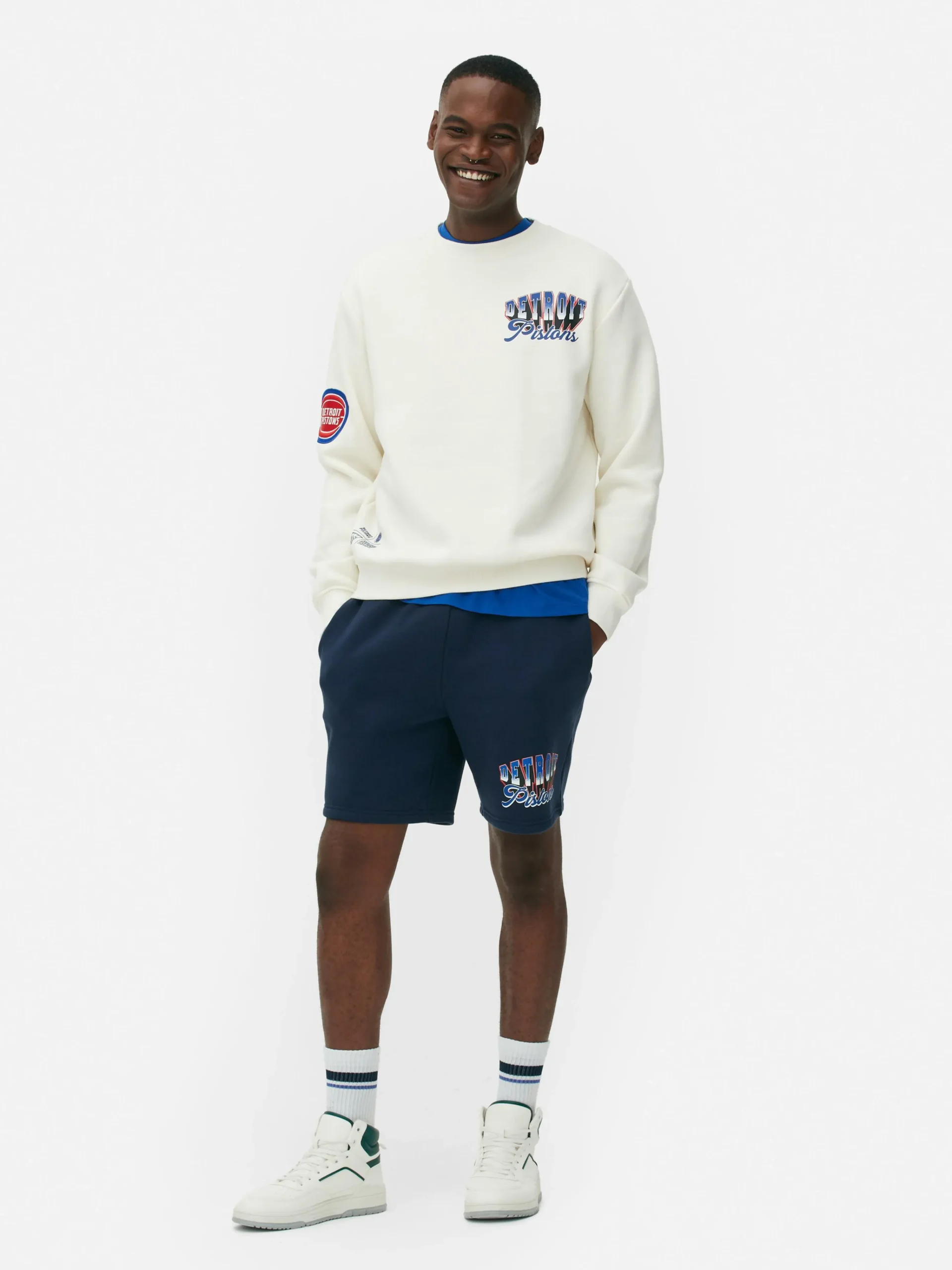 NBA Detroit Pistons Graphic Sweatshirt|Primark Sale