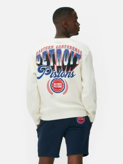 NBA Detroit Pistons Graphic Sweatshirt|Primark Sale