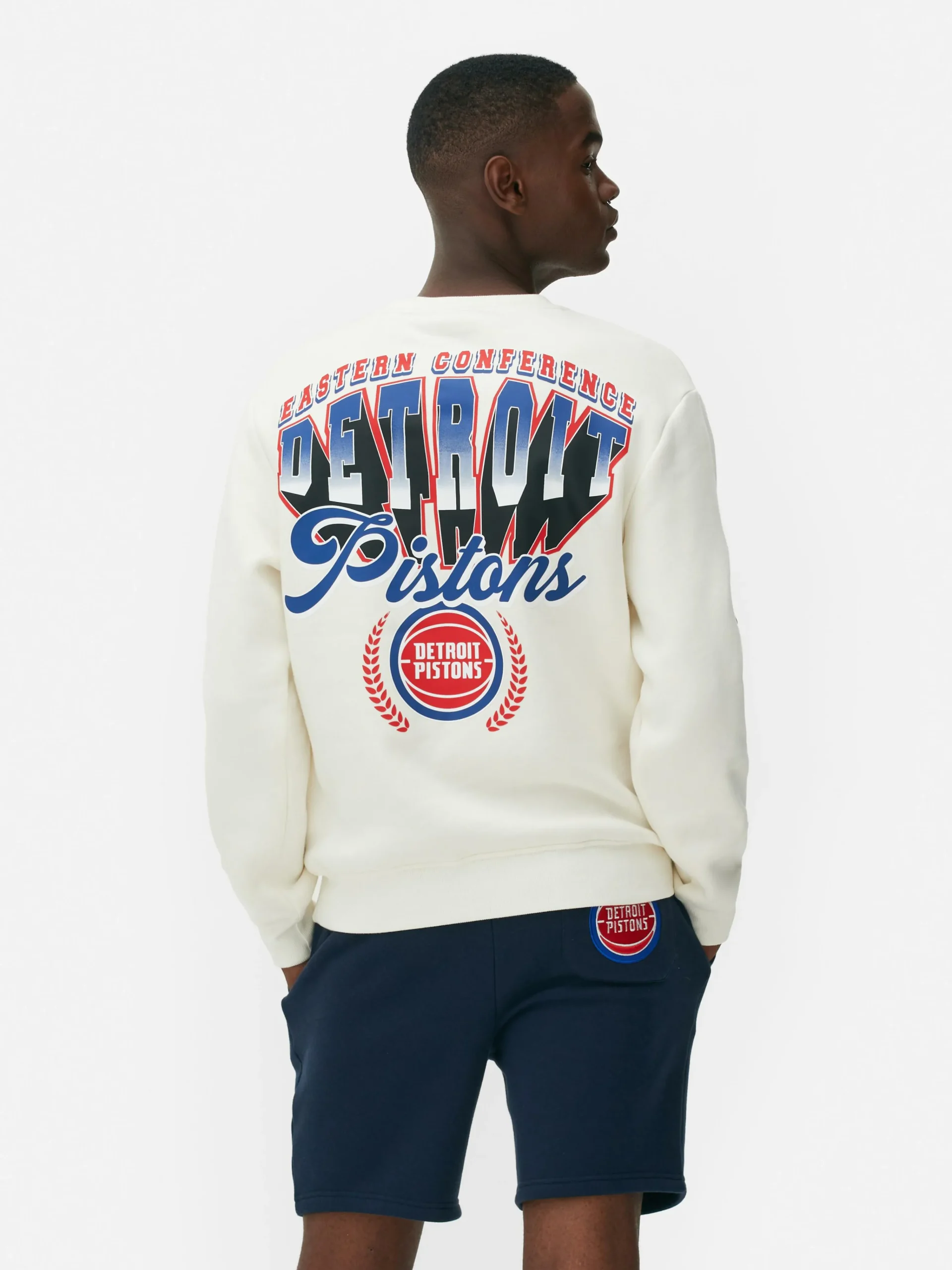 NBA Detroit Pistons Graphic Sweatshirt|Primark Sale