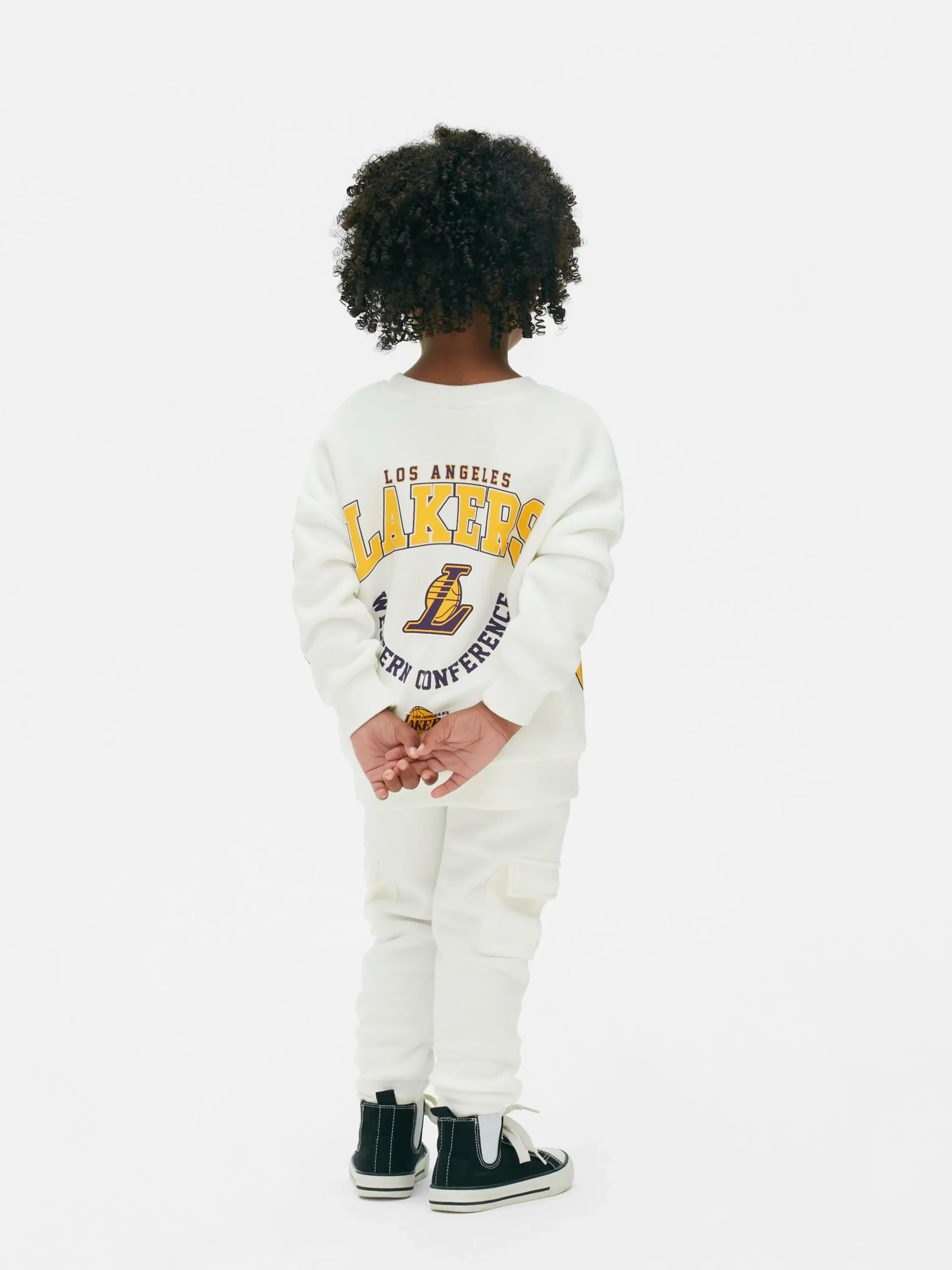 NBA Los Angeles Lakers Cargo Joggers|Primark Clearance