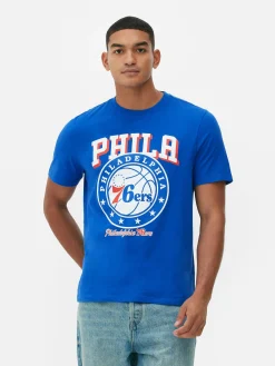 NBA Philadelphia 76ers Graphic T-Shirt|Primark Online